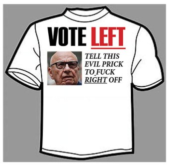 vote left tshirt - net