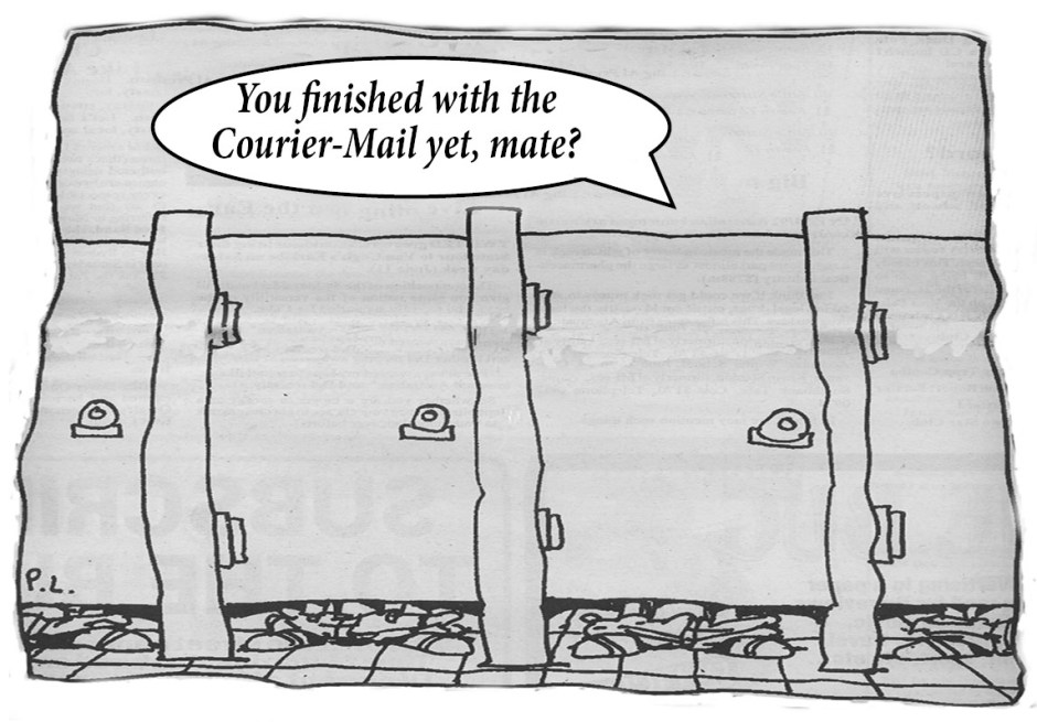 courier mail dunny joke