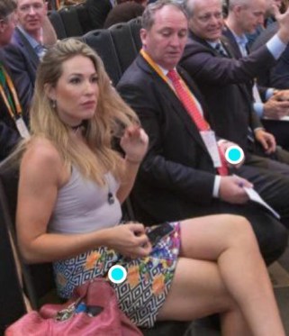 vicki and a leering barnaby - net